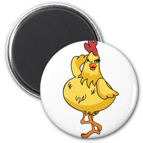 Another very silly Chicken Magnet