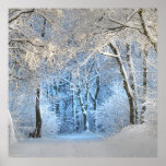 another winter wonderland poster<br><div class="desc">winter, landscape, forest, fairy, blurred, snow, december, christmas, romantic, light, lighty, sweet, wonderland, adorable</div>