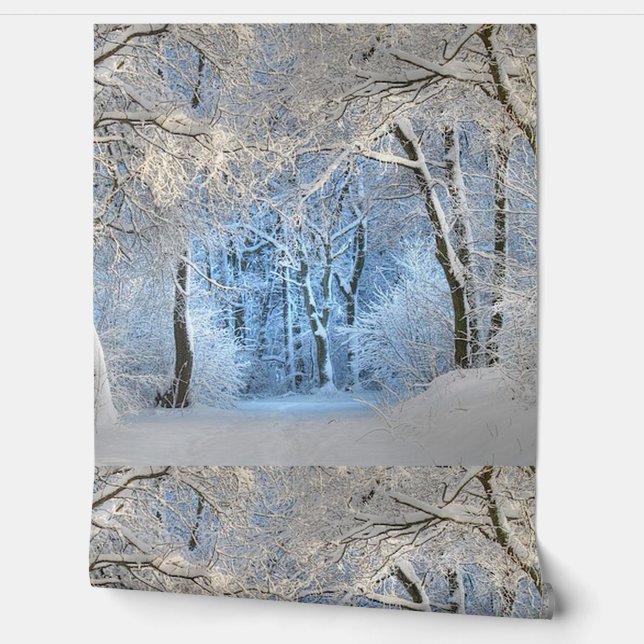 another winter wonderland wallpaper  (Unrolling)