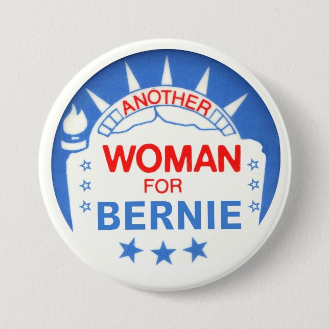 Another Woman for Bernie Button (Front)