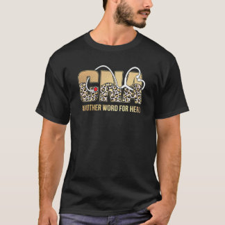 Another Word For Hero Cna Leopard Nurse Life T-Shirt