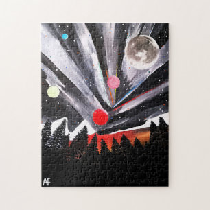 Another World Painting by Alfred Fox Jigsaw Puzzle