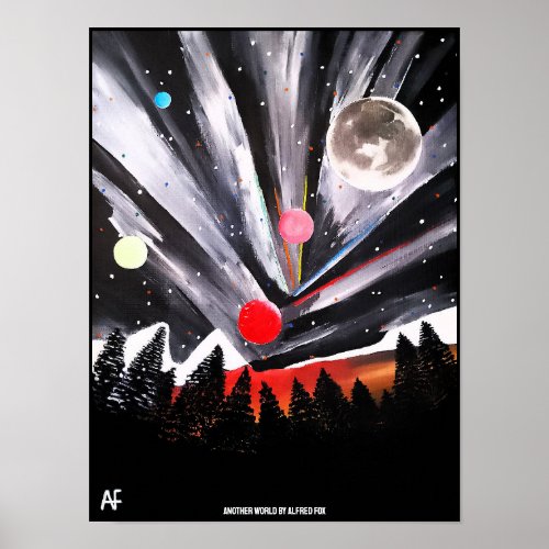 Another World Painting by Alfred Fox