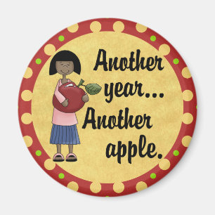 Another Year, Another Apple Teacher Magnet