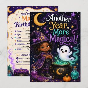 Another Year More Magical  Invitation