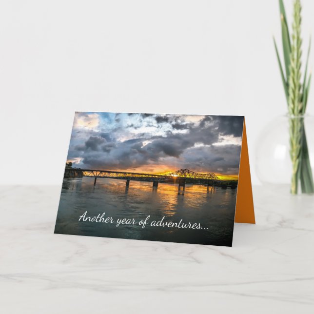 Another Year of Adventures Birthday Card (Front)