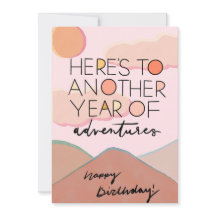 Another year of adventures