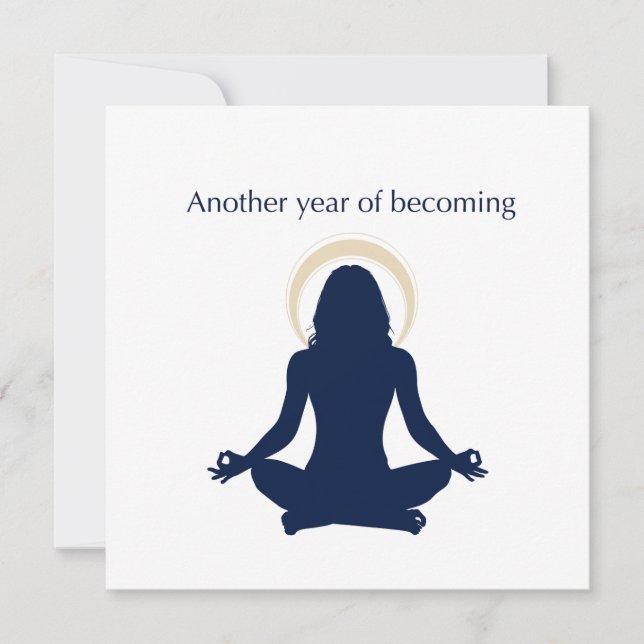 Another Year of Becoming Art Card (Front)