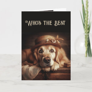 Another Year to be Fabulous Fun Dog Card