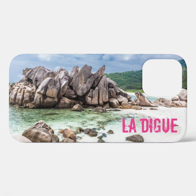 Anse Cocos Seychelles La Digue Beach gift Case-Mate iPhone Case (Back (Horizontal))
