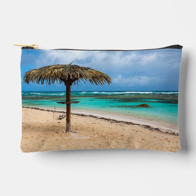Anse des Rochers beach Accessory Pouch (Front)
