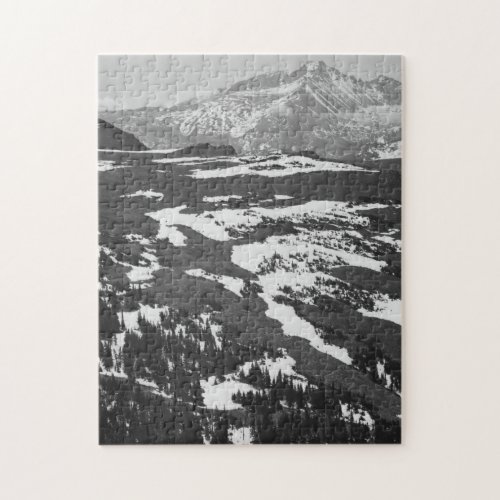 Ansel Adams _ Longs Peak Rocky Mountain Jigsaw Puzzle