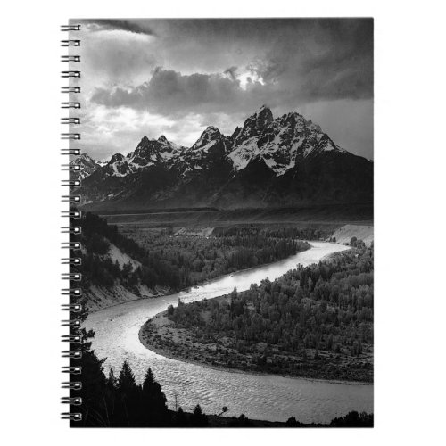 Ansel Adams The Tetons and the Snake River 1942 Notebook