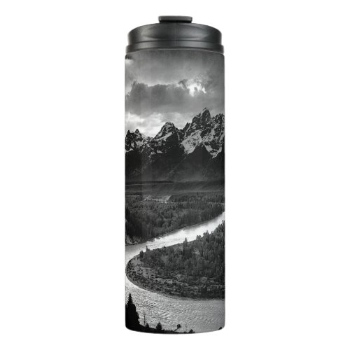 Ansel Adams The Tetons and the Snake River 1942 Thermal Tumbler