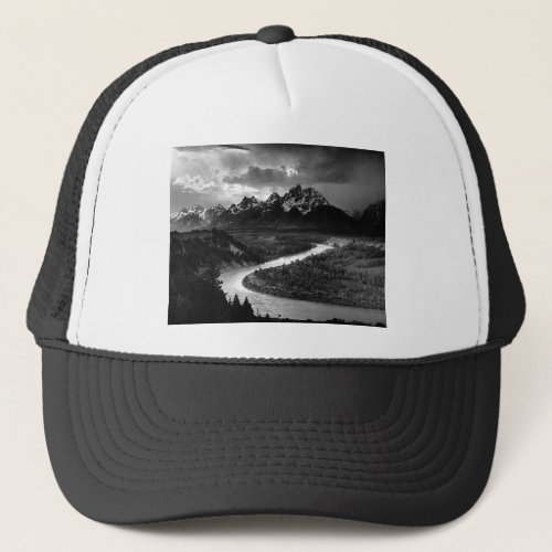 Ansel Adams The Tetons and the Snake River 1942 Trucker Hat