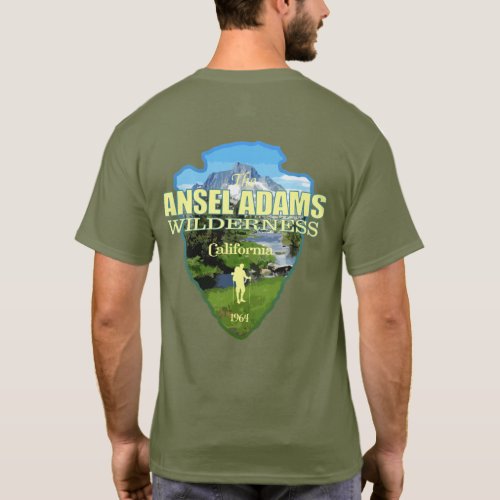 Ansel Adams Wilderness arrowhead T_Shirt