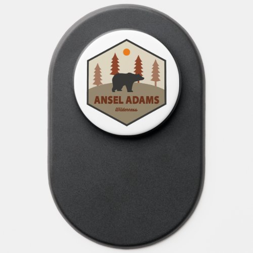 Ansel Adams Wilderness California Bear PopSocket