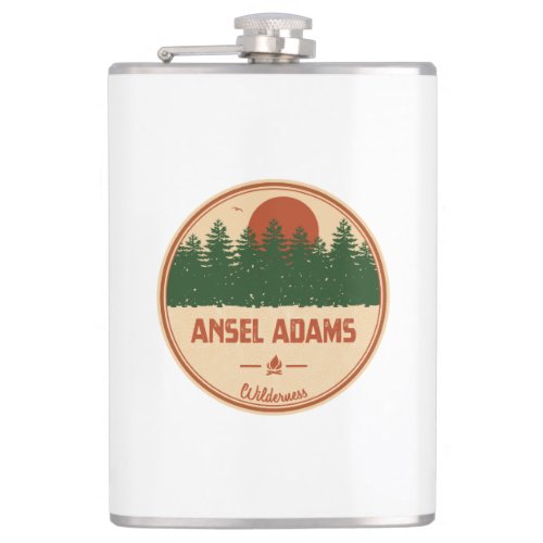 Ansel Adams Wilderness California Flask