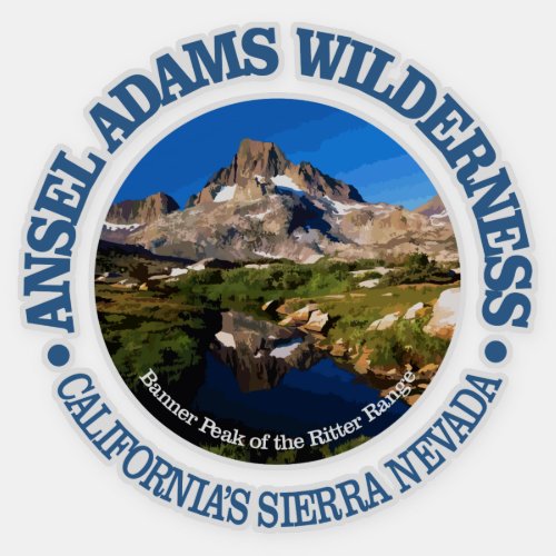 Ansel Adams Wilderness Sticker