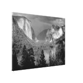 ANSEL ADAMS - Yosemite Valley, Thunderstorm (1949) Canvas Print | Zazzle