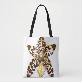Ansellia Africana Orchid Tote Bag