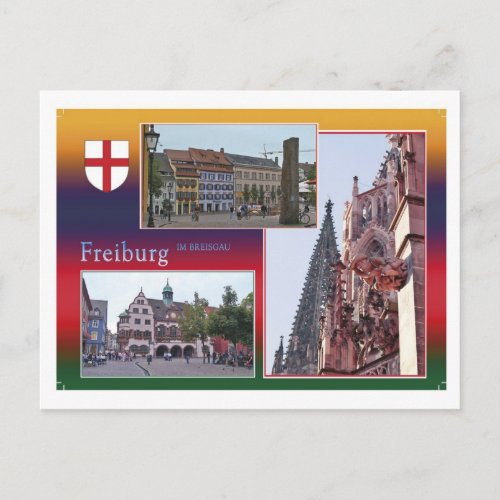 Ansichtskarte Freiburg Postcard