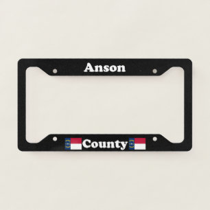 Anson County North Carolina LPF License Plate Frame