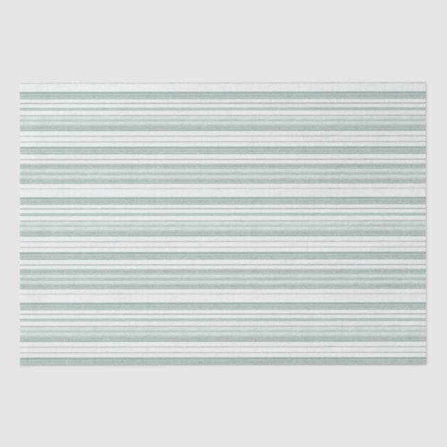 Anson Green Stripe Wrapping Paper (Front)