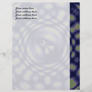 Anstract Art Fantasy Stars Letterhead