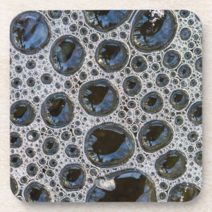 Anstract Bubble Pattern Beverage Coaster