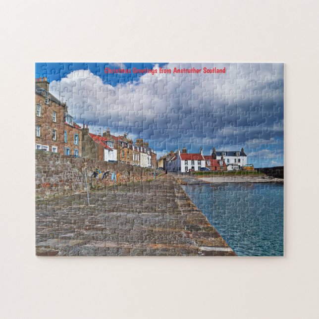 Anstruther Harbor Scotland Jigsaw Puzzle (Horizontal)
