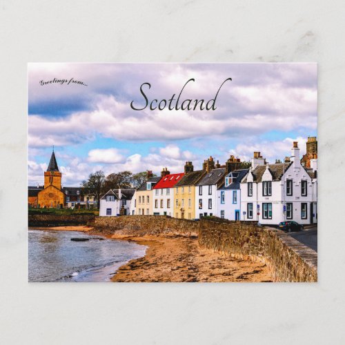 Anstruther Scotland United Kingdom Postcard
