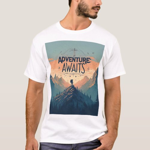 Answer the Call Adventure Awaits T_Shirt