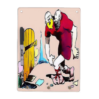 Answer the Door Keychain holder and Pen (vertical) Dry-Erase Board