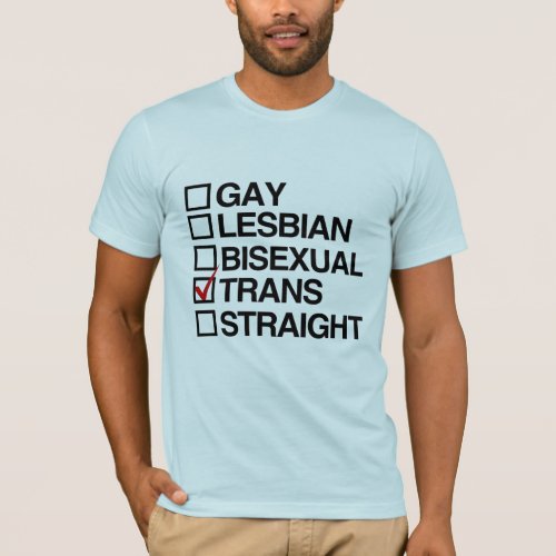 ANSWER TRANSEXUAL _png T_Shirt