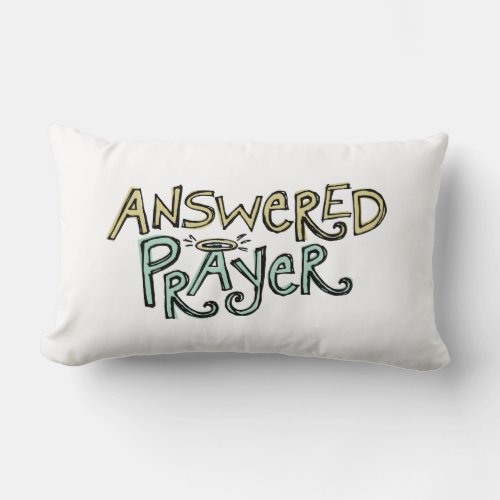 Answered Prayer Baby Room Pillow