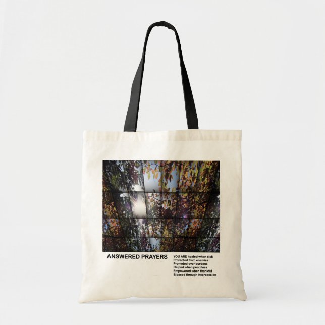 Answered Prayers Tote Bag (Front)