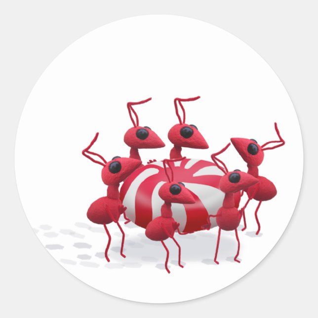 Ant and Candy Sticker (Front)