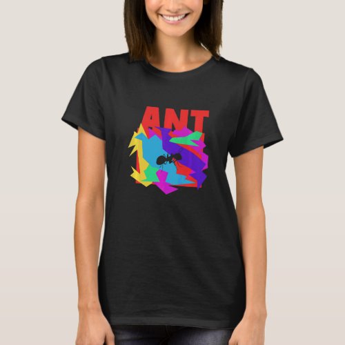Ant Animal Mosaik Puzzle T-Shirt