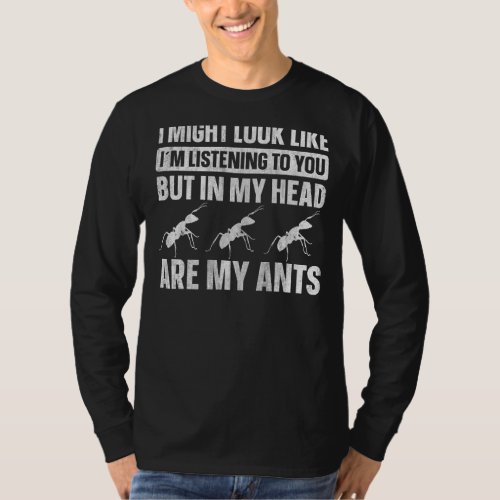 Ant Ant Keeper Funny Ant Keeping Lover T_Shirt