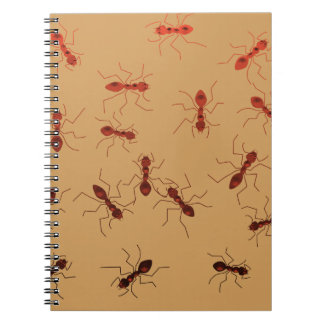 Ant antics. notebook