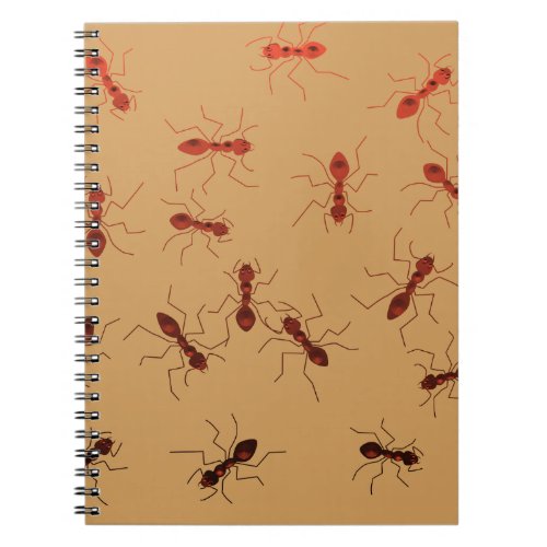 Ant antics notebook
