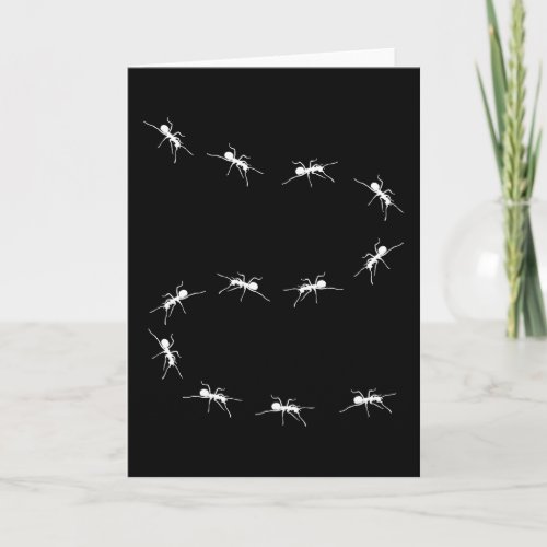 Ant Ants Keeping Ant Farm Gift Funny Card