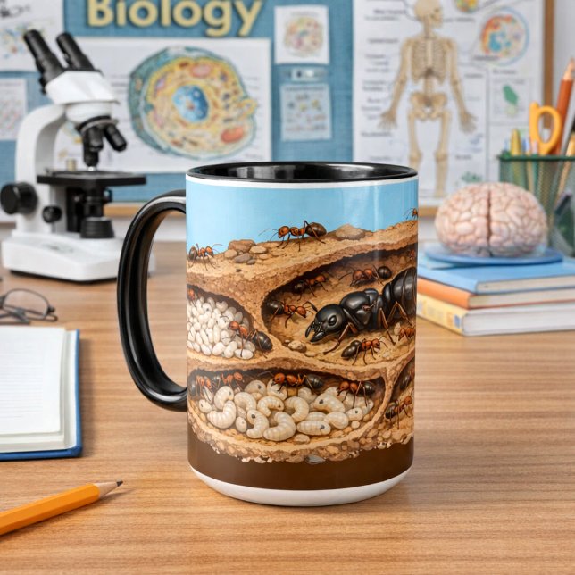 Ant Colony Biology  Mug (Creator Uploaded)