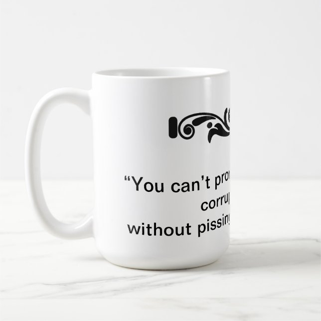 Ant-Corruption Mug (Left)