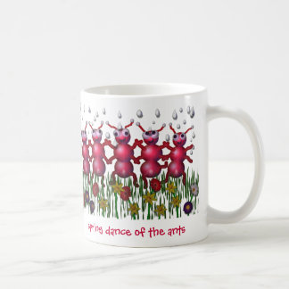 ant dance coffee mug