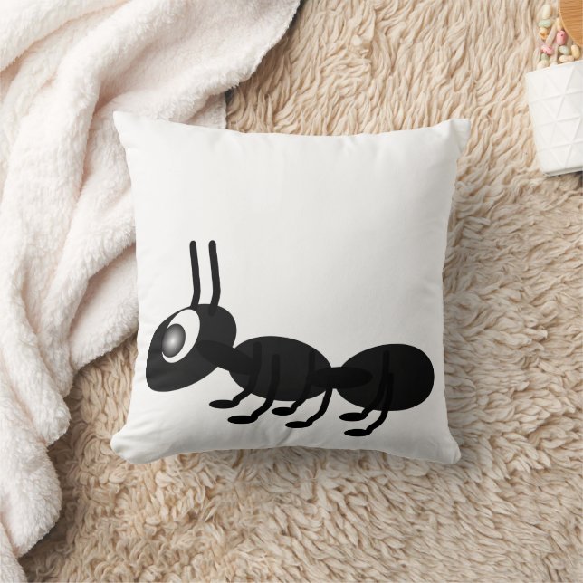 Ant Design Throw Pillow (Blanket)