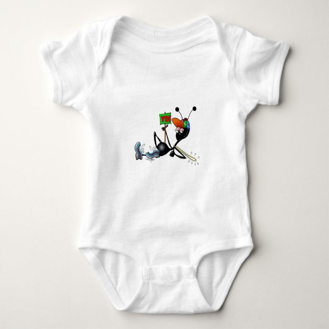 Ant Designs Baby Bodysuit (Front)