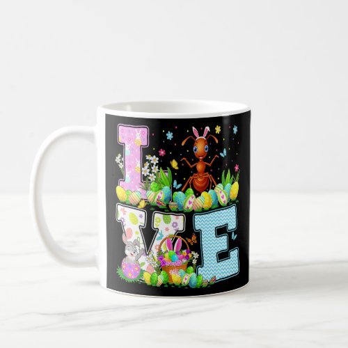 Ant Easter Egg Hunt Funny Love Ant Easter Sunday  Coffee Mug