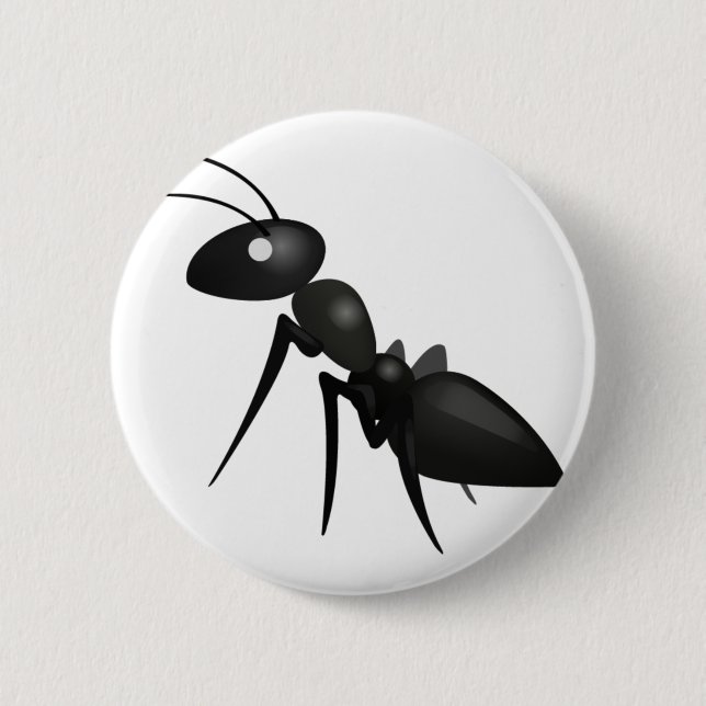 Ant - Emoji Pinback Button (Front)